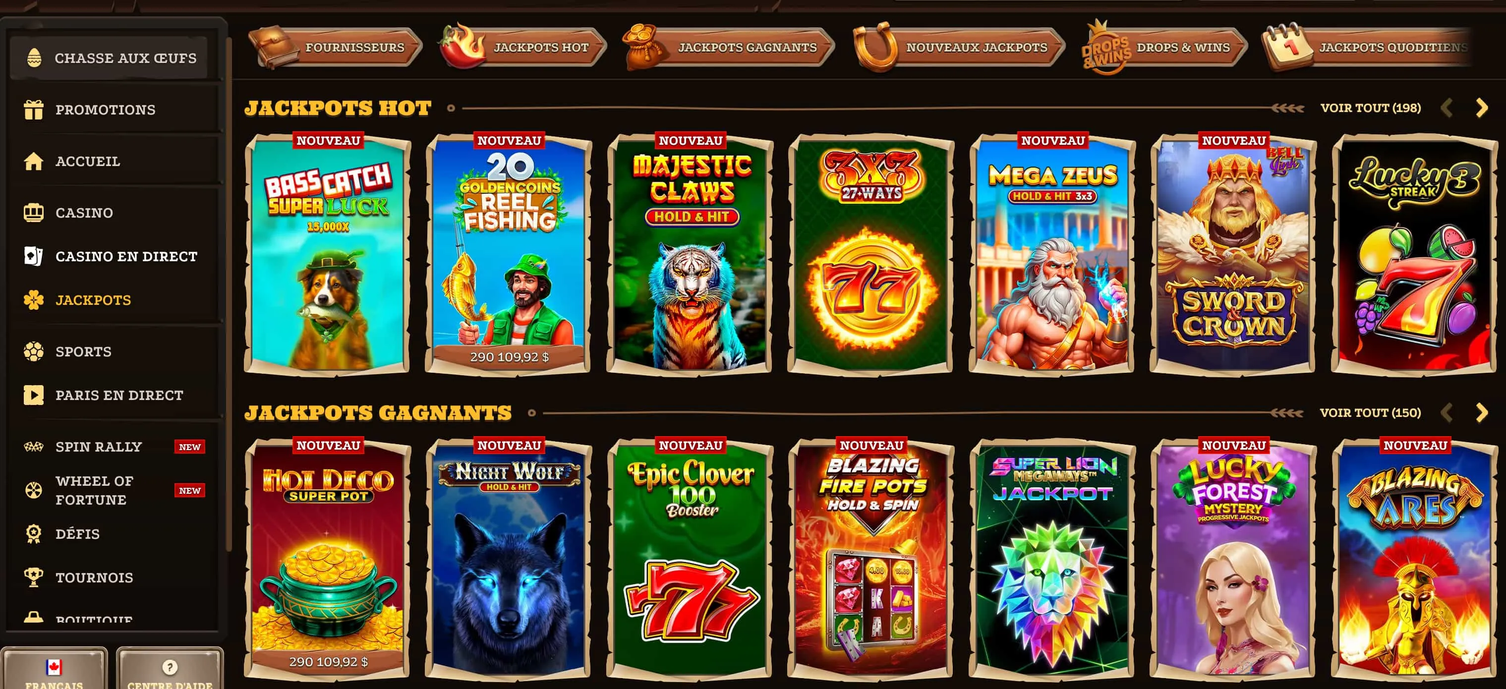 Lizaro Casino Jeux : Un Catalogue qui Répond à Toutes les Envies Lizaro Casino Jeux : Un Catalogue qui Répond à Toutes les Envies